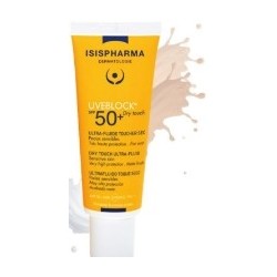 Uveblock Écran Teinté SPF 50+ protège la peau et unifie le teint.