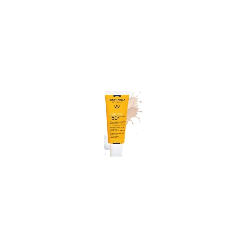 Uveblock Écran Teinté SPF 50+ protège la peau et unifie le teint.