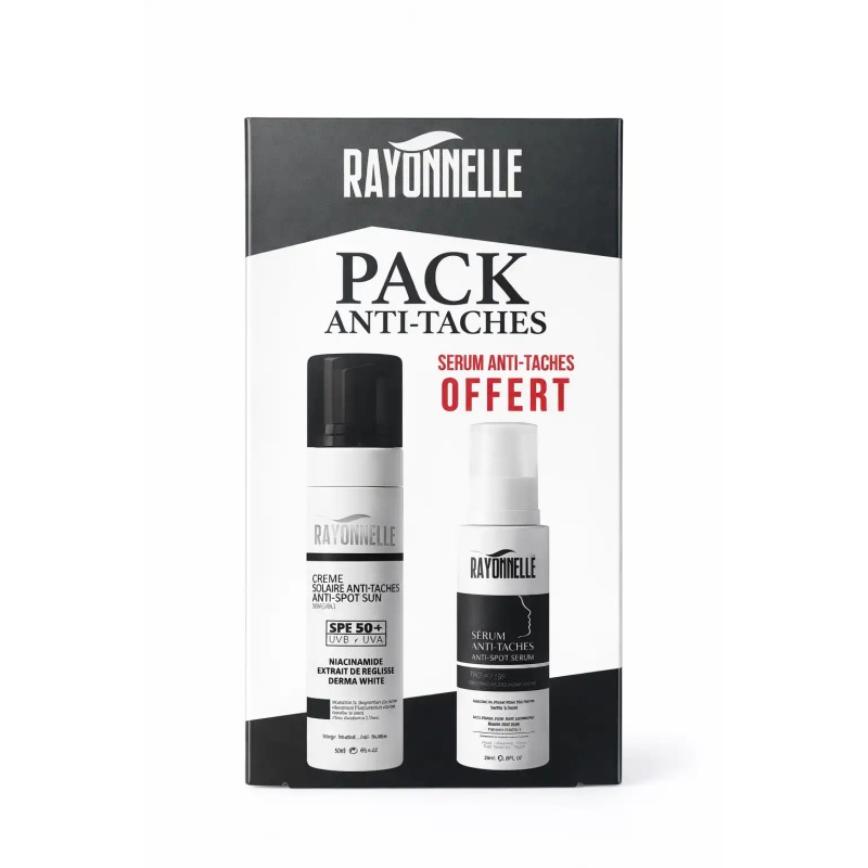 Pack Rayonnelle Anti-Taches pour un teint plus uniforme et lumineux.