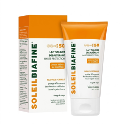 SOLEIL BIAFINE Lait Solaire Ultra-Hydratant SPF 50+ Peaux Sèches