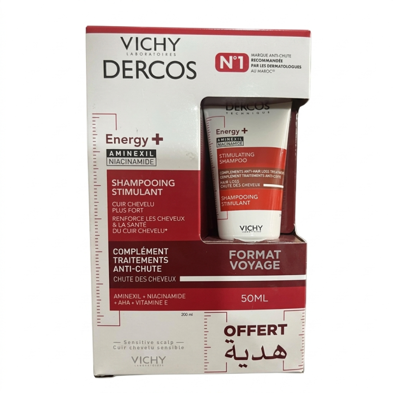 Vichy Dercos Shampooing Énergisant Anti-Chute